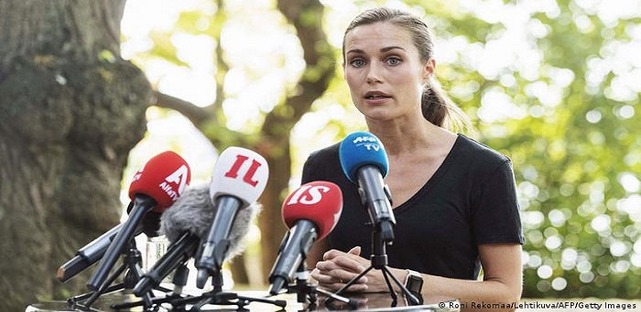 PM finlandesa Sanna Marin faz teste de drogas após vídeo de sua festa A primeira-ministra finlandesa Sanna Marin diz que nunca usou drogas e fez um teste como crítica depois que imagens foram postadas dela em festas privadas. Online, muitas pessoas expressaram apoio a Marin.