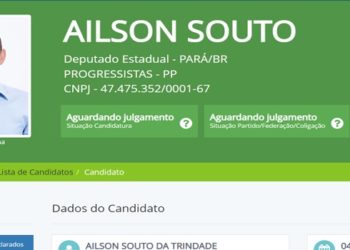 Ailson Souto candidato no PARÁ