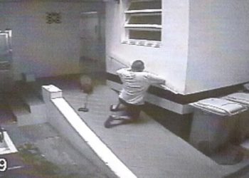 Imagens de câmeras de segurança obtidas pela TV Globo mostram os últimos momentos de Walter Henri Maximilien Biot vivo.