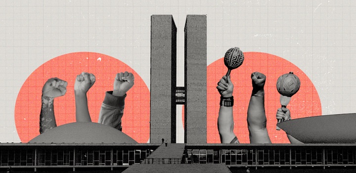 Número de pedidos de registro de candidaturas indígenas também é recorde neste ano (arte CNN)