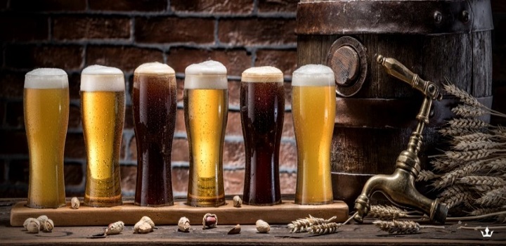Aumento da produção de cervejas no Brasil