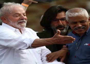 Lula faz discurso no ABC paulista