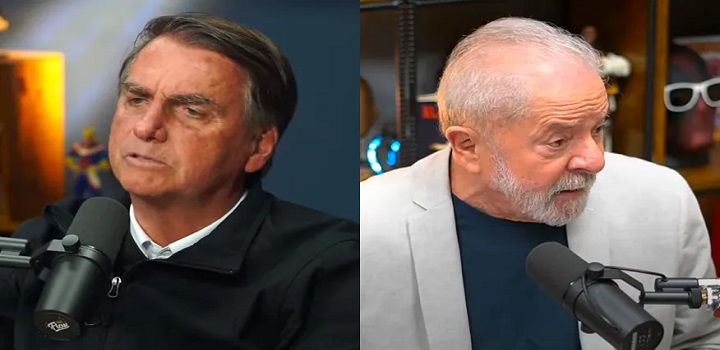 Datafolha Lula e Bolsonaro