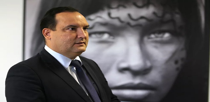 Presidente da Funai Marcelo Xavier