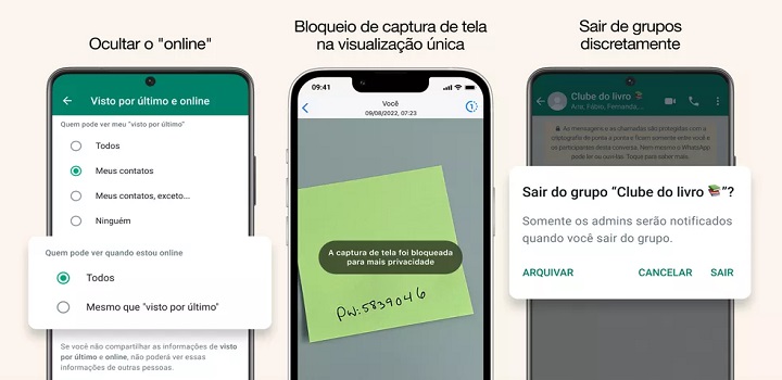 Como sair escondido de grupos do whatsapp