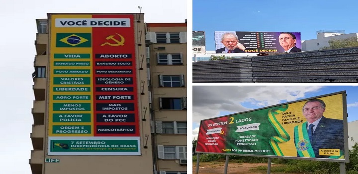 Outdoors irregulares contra a esquerda