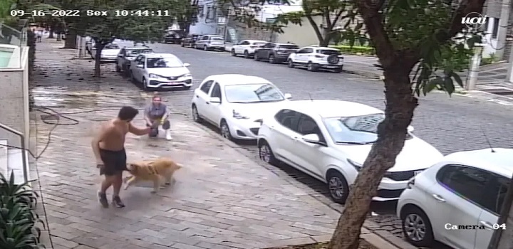 Em BH, uma faxineira de 50 anos foi agredida por um homem enquanto lavava a calçada;