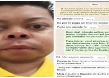 homem suspeito de assediar psicologas