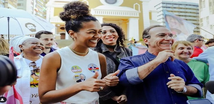 Racismo contra Bia Vargas, candidata a vice-governadora de Santa Catarina,