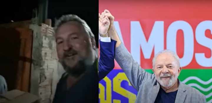 Bolsonarista humilhando mulher