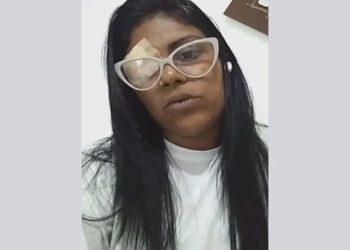 Bruna Dominguez Vaz, agredida por intolerância religiosa