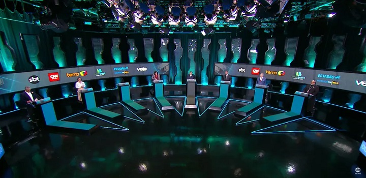 Debate dos presidenciáveis no SBT