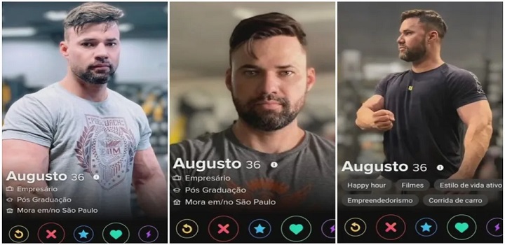 Gala golpista do tinder