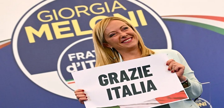 Itália: partido pós-fascista de Giorgia Meloni vence eleições