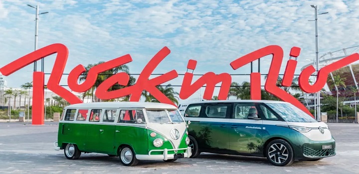 Volkswagen apresenta nova kombi no rock in rio