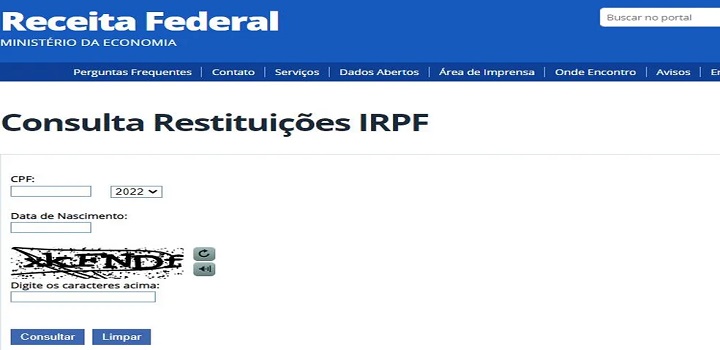 5 lote de restituição IRPF 2022