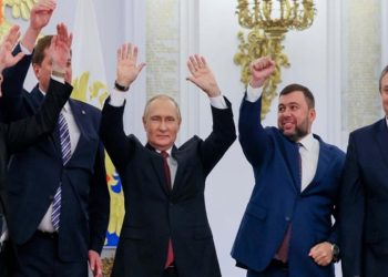 PUTIN ANUNCIA ANEXAÇÃO DE TERRITORIOS NA UCRANIA