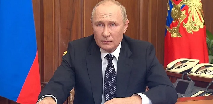 Putin ameaça nuclear contra a Ucrânia