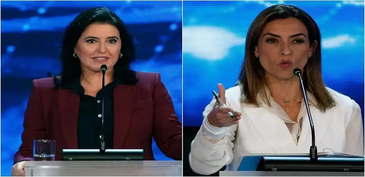 Simone Tebet e Soraya Thronike