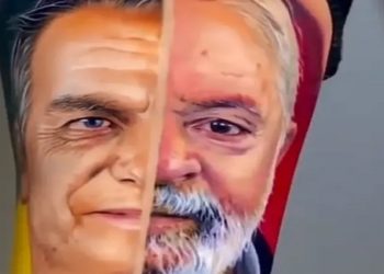 Tatuagem de Lula e Bolsonaro: homem faz tatuagem