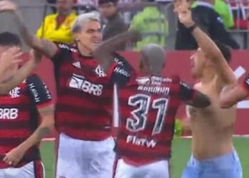 torcedor do flamengo preso por invadir campos