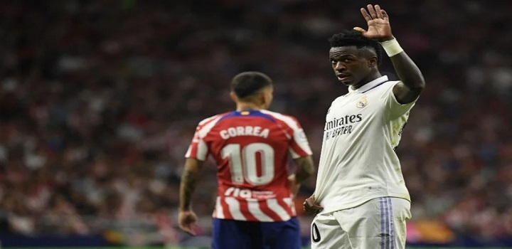 Vinicius Jr sofre racismo na Espanha