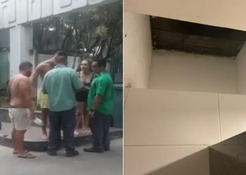 FRENTISTA FILMA MULHER EM BANHEIRO DE POSTO NO RJ