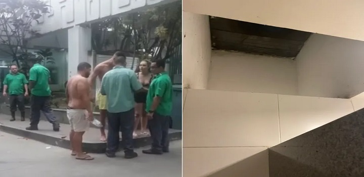 FRENTISTA FILMA MULHER EM BANHEIRO DE POSTO NO RJ