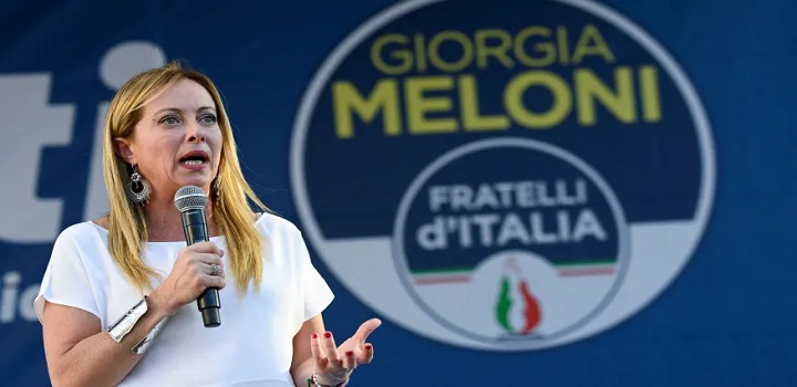 Giorgia Meloni Itália