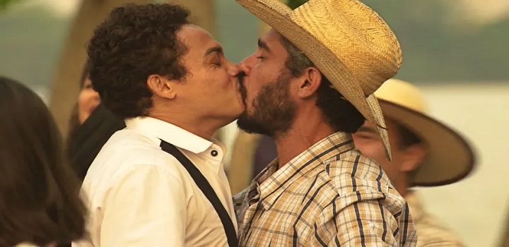 ator comemora beijo gay em pantanal