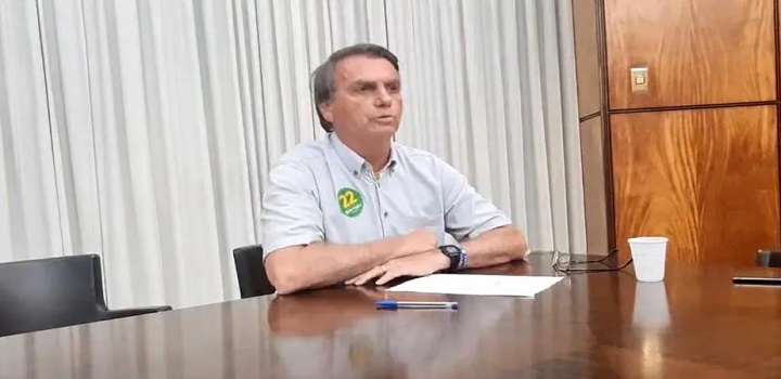 Bolsonaro tem video removido do youtube