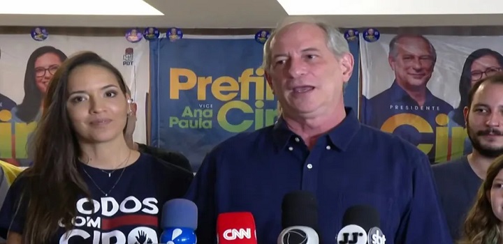 Na sua primeira declaração após o resultado das urnas apontarem sua derrota nas urnas, o candidato à Presidência pelo PDT, Ciro Gomes, afirmou estar "profundamente preocupado com o país"