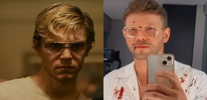 empresário se fantasia de jeffrey dahmer