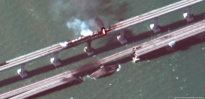 explosao de ponte na crimeia