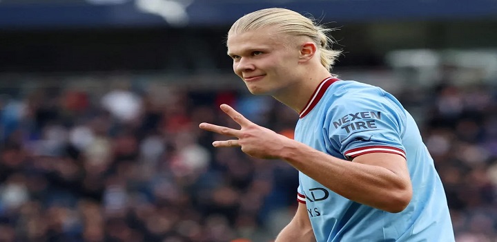 sucesso de haaland na Inglaterra