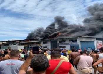 iNCENDIO NO CEASA RJ