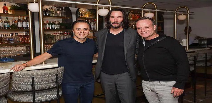 Keanu Reeves no Brasil