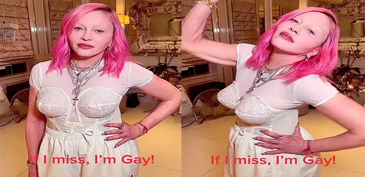 Madonna assume homossexualidade