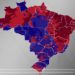 mapa da votação para presidente