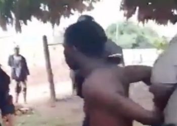 Jovem negro preso durante eleições