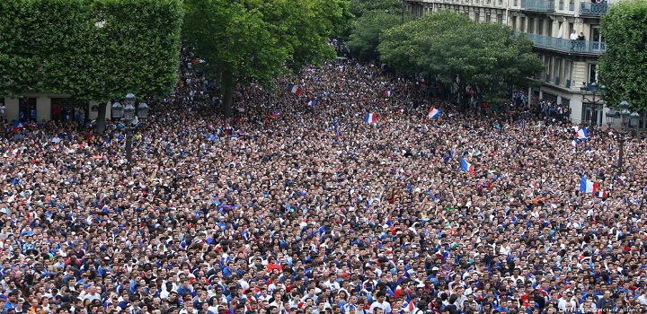 Paris protesta contra a Copa do Qatar