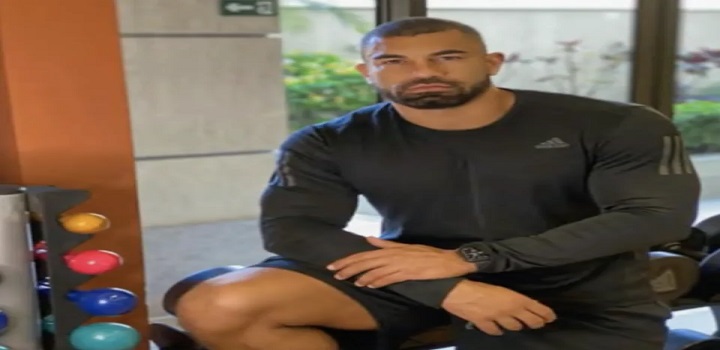 Rafael Bronx, personal trainer, está sendo acusado de agredir a terapeuta Verônica Rodrigues durante uma discussão no shopping RioSul,