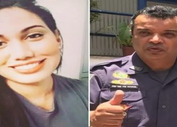 O tenente-coronel Cássio Novaes, acusado de assédio sexual e ameaças de morte e estupro contra a ex-soldado Jéssica Paulo do Nascimento, de 30 anos,