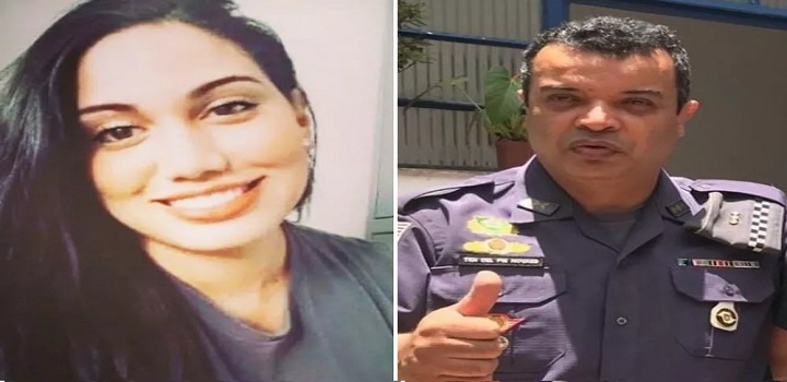 O tenente-coronel Cássio Novaes, acusado de assédio sexual e ameaças de morte e estupro contra a ex-soldado Jéssica Paulo do Nascimento, de 30 anos,
