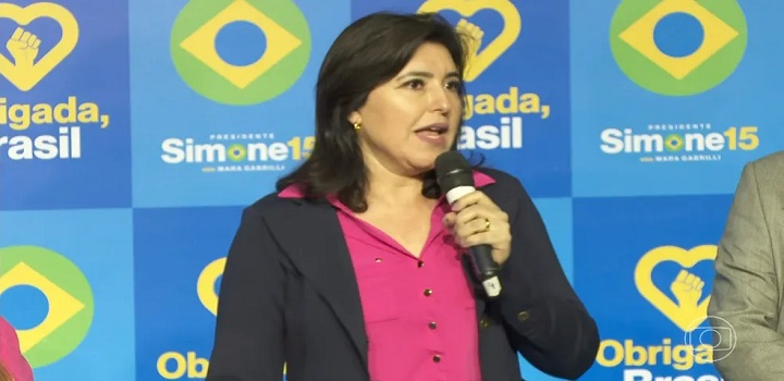 siome tebet apoio no segundo turno