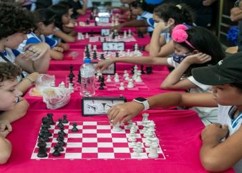 Campeonato de xadrez para crianças em macaé