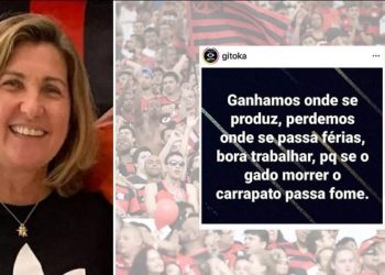 COMENTARIO PRECONCEITUOSO DA DIRETORA DO FLAMENGO