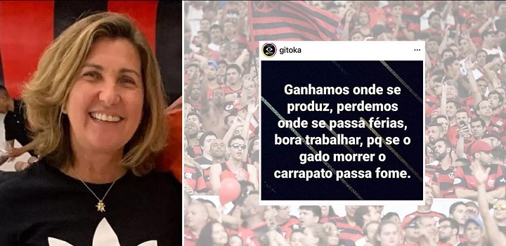 COMENTARIO PRECONCEITUOSO DA DIRETORA DO FLAMENGO