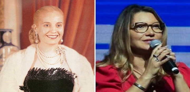 Janja é comparada a Evita