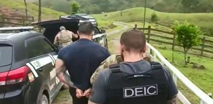 nazistas presos em sitio de santa catarina